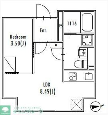 GRAN PASEO大森IIIの物件間取画像